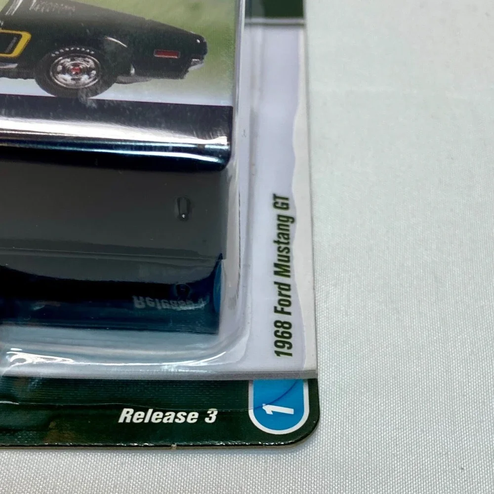 Johnny Lightning 1968‎ Ford Mustang GT Version B Release 3 Green 1:64 NIP 2022